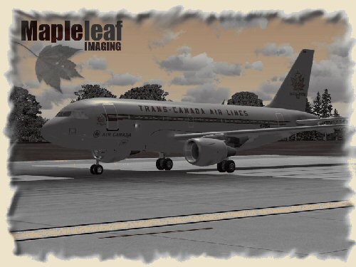 Ifdg Air Canada 50Th Flightsim Version:fs2004 Repainted By:shane Strong Original By:ifdg B
