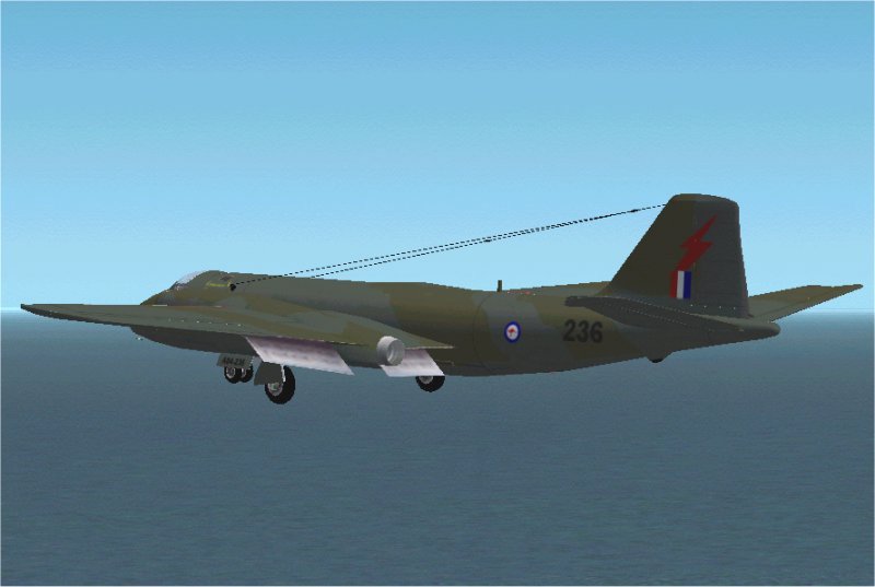 Fs2002/Fs2004 English Electric (Gaf) Canberrab20 V.01.2 The Canberra Was First Flown On Fr