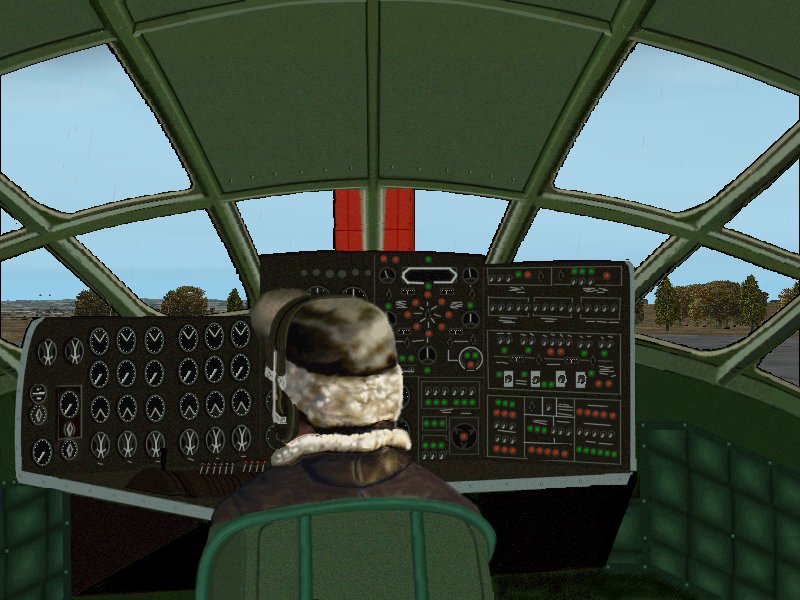 Fs2002 B-36B Panel By Clive Indy A B-36B Panel(With Internal Views),Sound And Fde