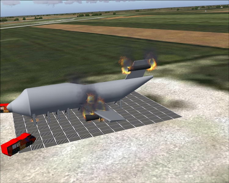 Schiphol Fire Fly And Is Used For The Fire Training At Schiphol Airport (Eham)