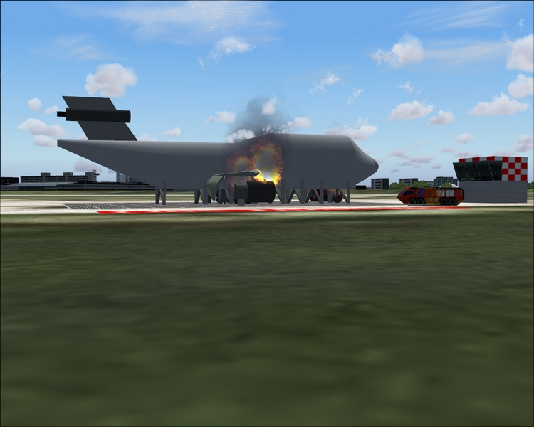 Schiphol Fire Fly And Is Used For The Fire Training At Schiphol Airport (Eham)