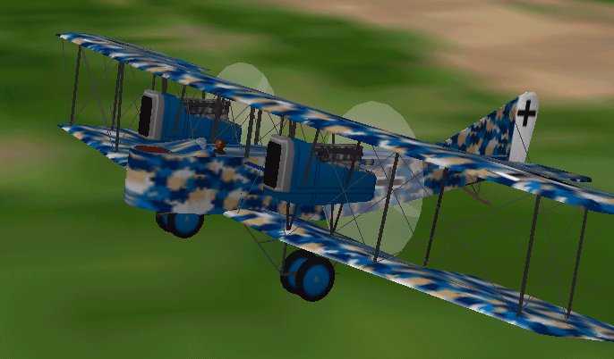 Flightsim Fs2004/Fs98 Friedrichshafen G.ii, 1916, New Version
