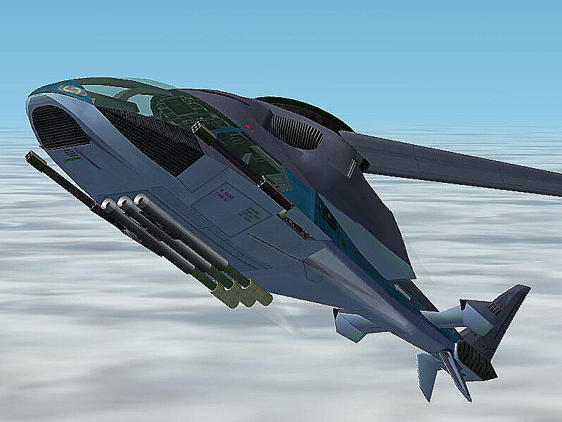 Taxo - Supersonic - Military - Helicopter And Jet For Fs2004 And Fs2002