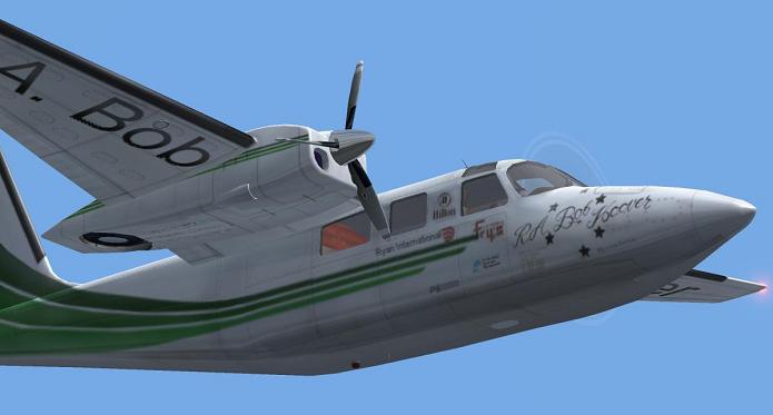 Rockwell Commander Shrike (With Vc) For Fs2004 By Paul Saunders, Scott Thomas, André Folke