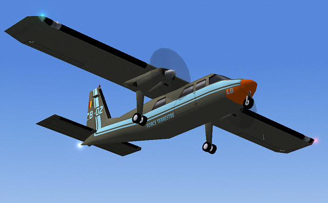 Britten-Norman Bn-2A/B Islander Ai Model For Fs2002 & Fs2004 Atc By Henry Tomkiewicz