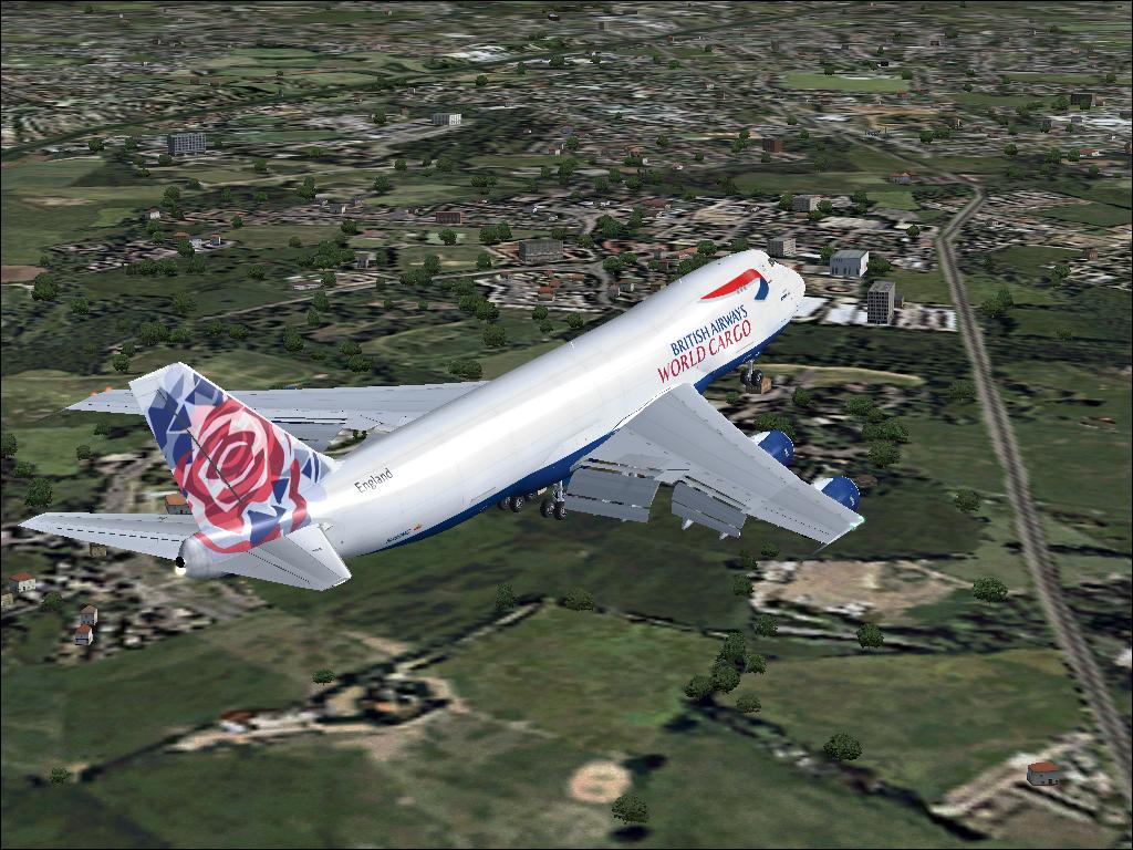 Project Opensky Boeing 747-200 V3 For Fs2004 Exclusively Copyrights: Airplane Made By Proj — 1