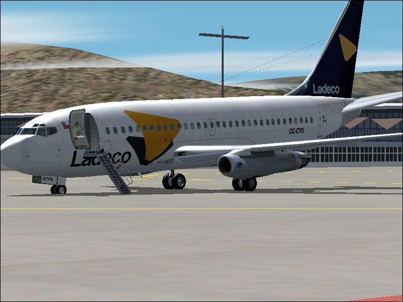 Ladeco This Is A Paint Of Erick Cantus Boeing 737-200 In The Old Colors Of Ladeco