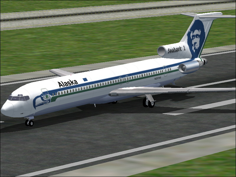 Alaskas Boeing 727 N297As For Fs2004 During The Late 1970S And Early 1980S, Alaska Airline