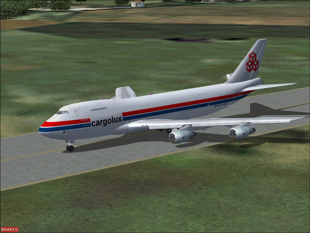 Project Opensky Boeing 747-200 V3 For Fs2004 Exclusively Cargolux Old Colors Airplane Made