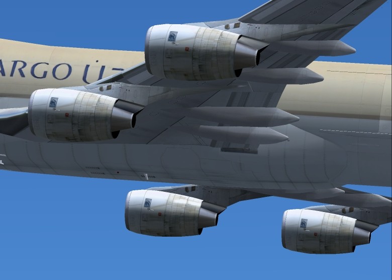 Project Opensky Boeing 747-268F Scd Saudi Arabian Cargo Fs2004 This Is Repainted Textures