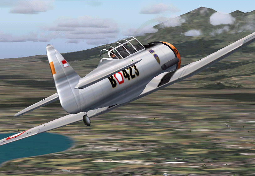 T-6 Harvard Tentara Nasional Indonesia (Indonesian Air Force) Registration B423