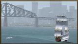 Montréal Harbour Sail Ship And Plane Ai Traffic Mtrl9_Ai This Is A Great Scenery, Made So — 1