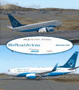 Fs2004 Silkroad Airlines 737-700Wl Repaint For The Pmdg 737Ng The Aircraft Is Named Modena