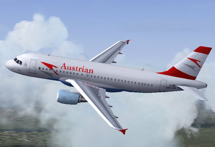 Fs2004 Austrian Airlines Airbus A319
