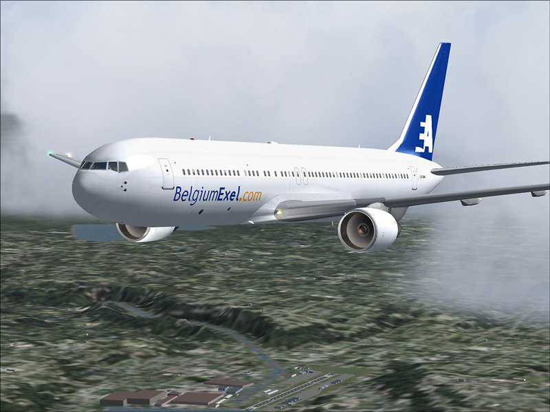 Fs2004 Belgiumexel.com Boeing 767-383Er Ifdg The Belgiumexel 767-383 Er Is Used On Flights