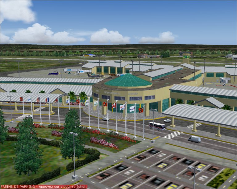 Ttpp Piarco International Airport Of Trinidad Caribbean Island For Fs2004 Scenery Of Piarc