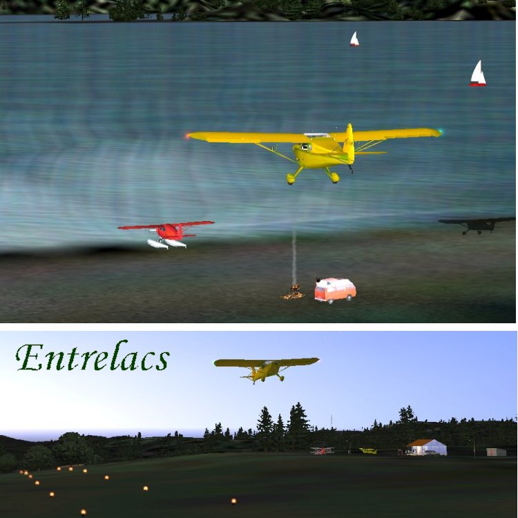 Qsh9_35 === Laurentians, Phase 1 === Québec Short Hops For Flightsim Fs2004/Fs9 This Scene