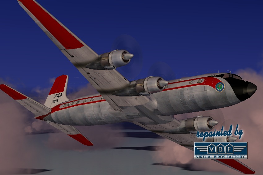 Fs2004 Faa Douglas Dc-6B Reg.-Id