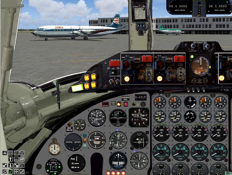 Fs2004 Vickers Viscount 810 Panel, By Fraser A