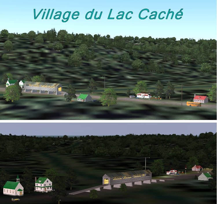 Qsh9_36 === Lac Caché (Hidden Lake), Gaspé Peninsula, Québec,Québec Short Hops For Fs2004