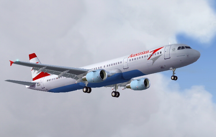 Fs2004 Austrian Airlines Airbus A321