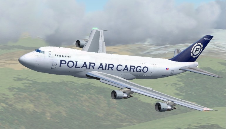 Boeing 747-249F Polar Air Cargo Fs2004 This Is Repainted Textures Of Polar Air Cargo 747-2 — 1