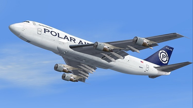 Boeing 747-249F Polar Air Cargo Fs2004 This Is Repainted Textures Of Polar Air Cargo 747-2