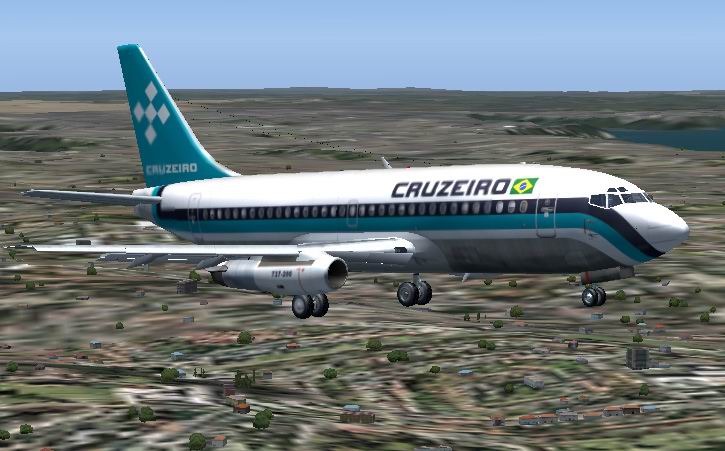 Fs2004 Boeing 737-200 Cruzeiro