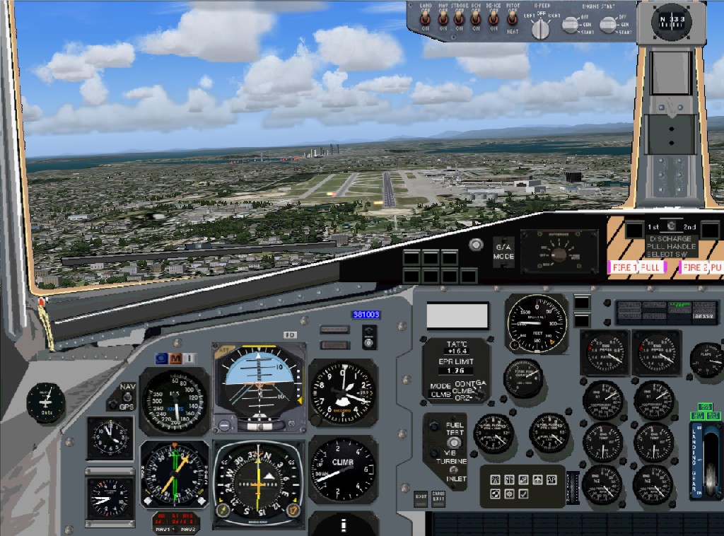 C-1Panel For Fs2004 Author By Syunpy By Toshikazu Harada