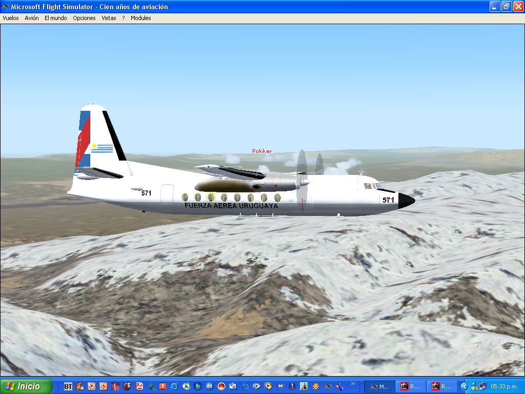 Fs2004 File For The Fokker 27 Aircraft Design By Miguel Garnica Made In Gmax,Repaint Sergi