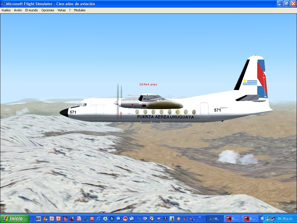 Fs2004 File For The Fokker 27 Aircraft Design By Miguel Garnica Made In Gmax,Repaint Sergi