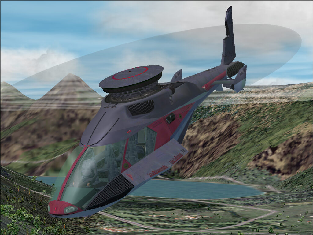 Taxo - Supersonic - Military - Concept - Helicopter And Jet For Fs2004