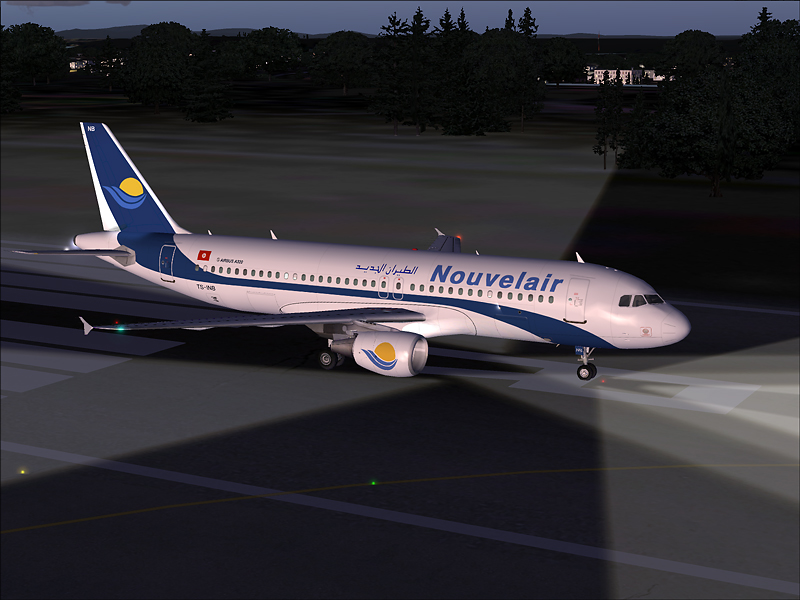 Fs2004 Nouvelair Airbus A320-214
