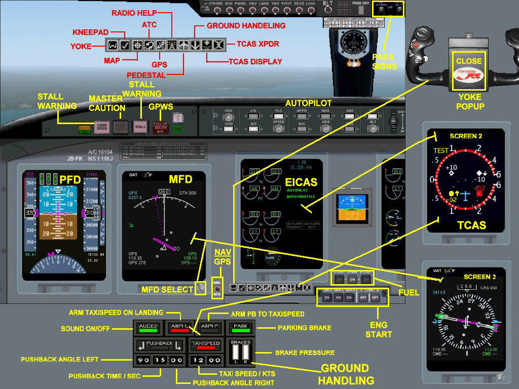 Fs2004 Bombardier/Canadair Crj700-Er