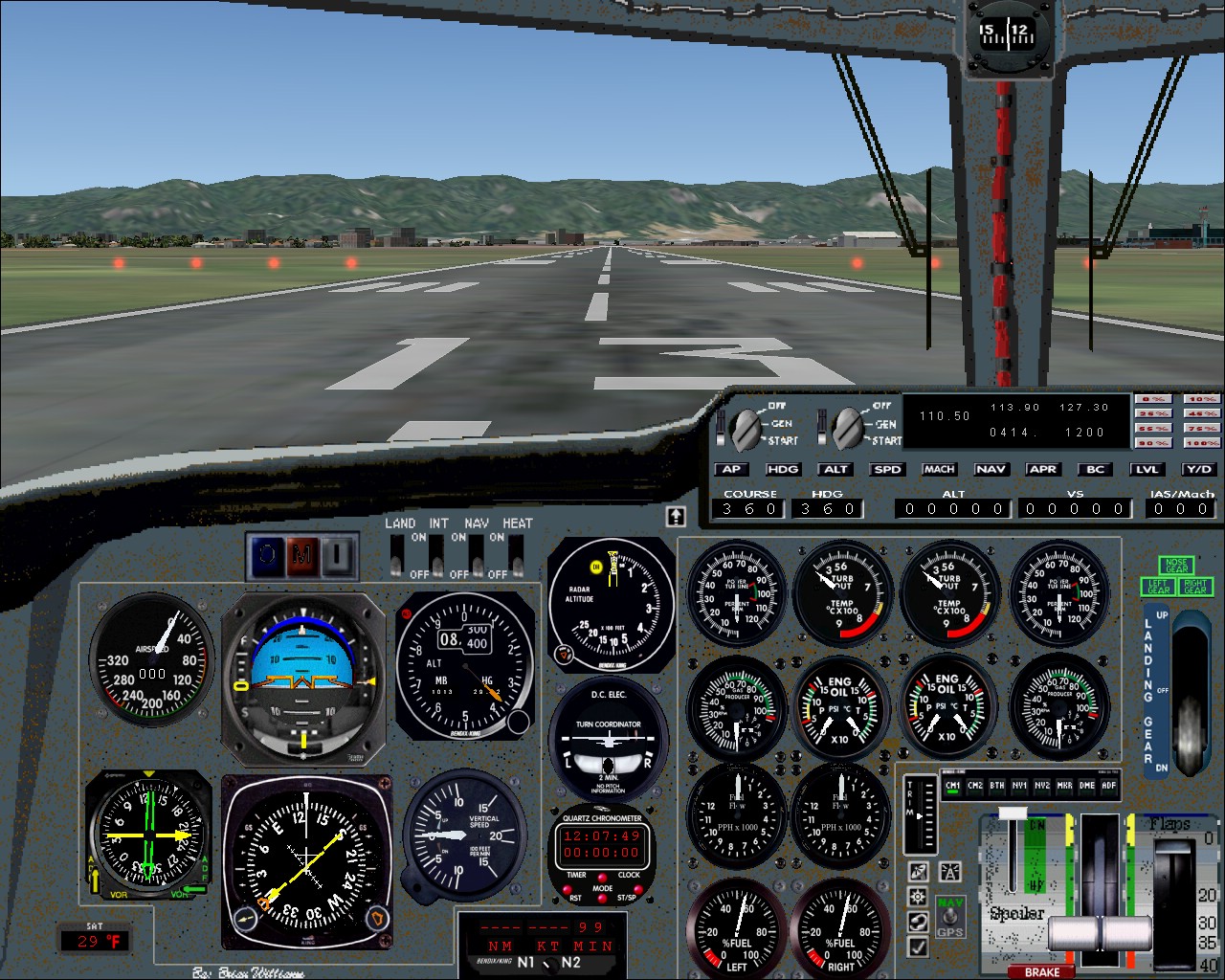 Fs2004 Hawker Siddley Hs748 Satena