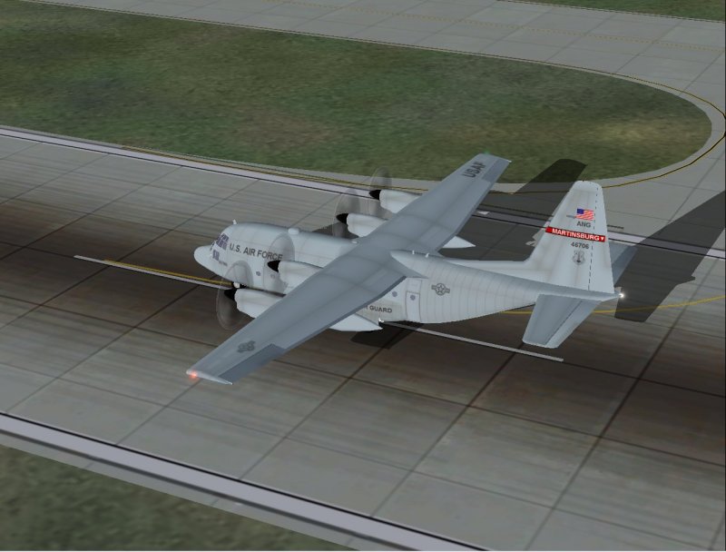 Lockheed C-130H Hercules Of The West Virginia Air National Guard, Utilizing Mike Stones C-