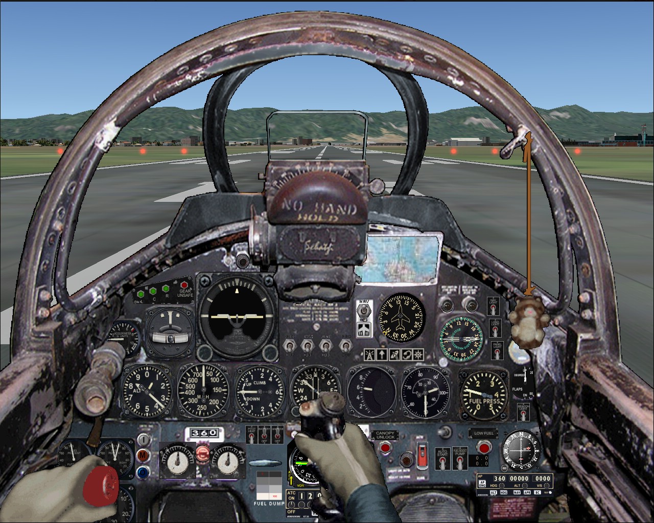 Fs2004 Lockheed T-33 Colombian Air Force