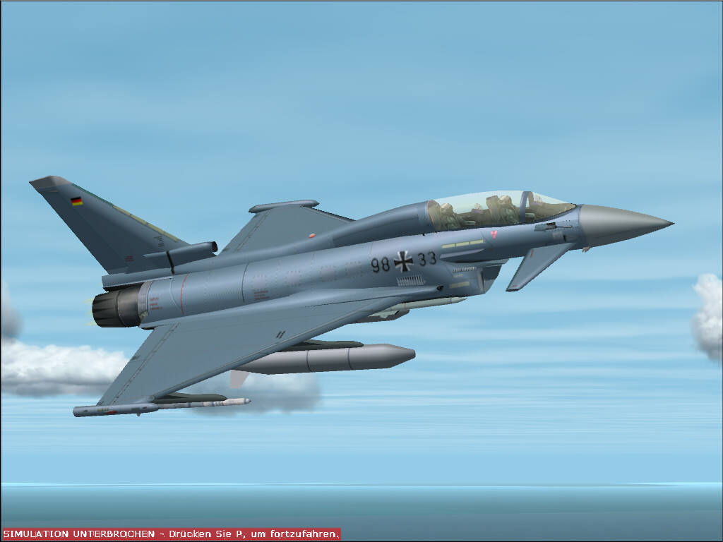 Eurofighter Germany, For Fs2004 And Fs2002