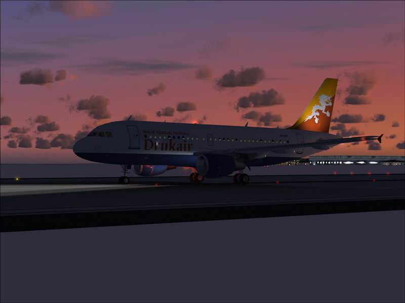Fs2004 Druk Air A319-115 Ifdg