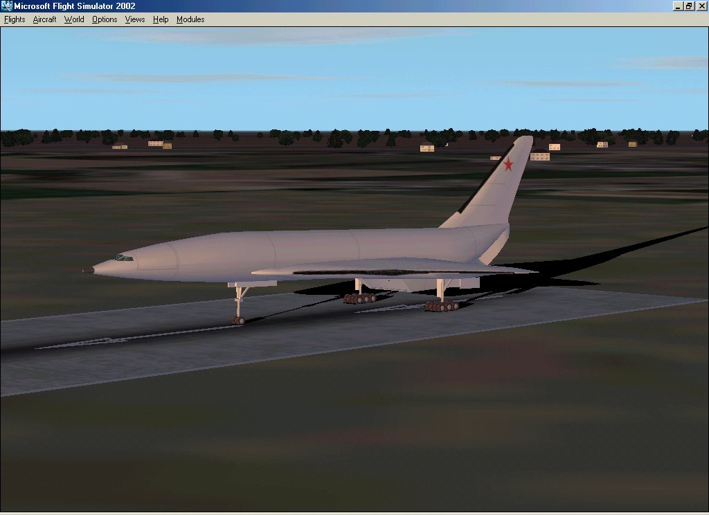 Tu-360 Hypersonic Bomber For Fs2002 The Tu-360 Was Designed In The Tupolev Okb During The