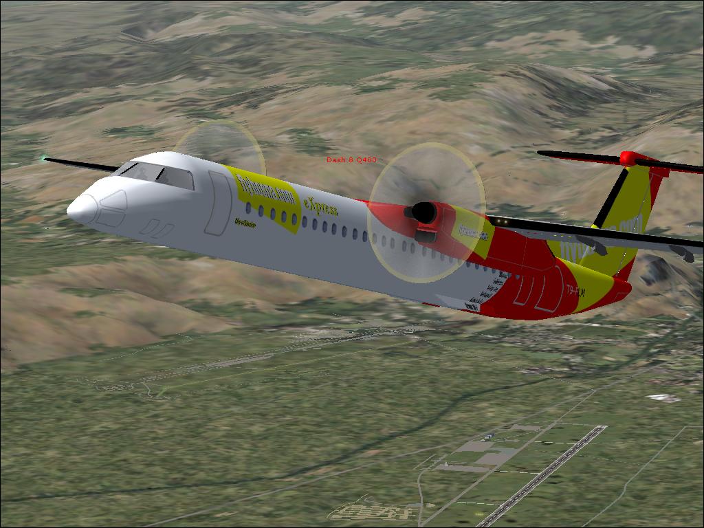 Fs2004 Flybosna.com Express Dash 8-Q400