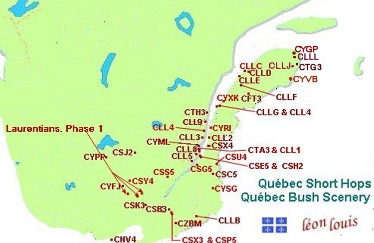 Qsh9_40 Gaspé Airport, Gaspé Peninsula, Québec, Cygp Québec Short Hops For Fs2004 It Shoul