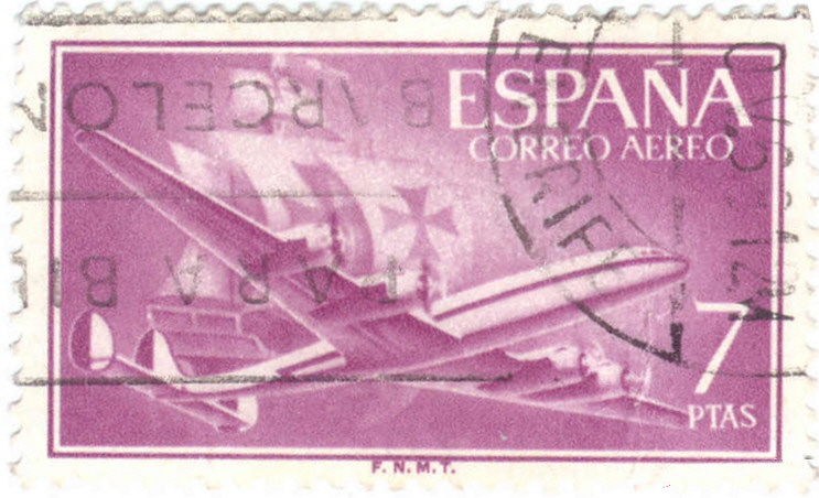 Lockheed 1049G Super Constellation Iberia Ec-Amp Santa Maria Iberia, The Spanish National
