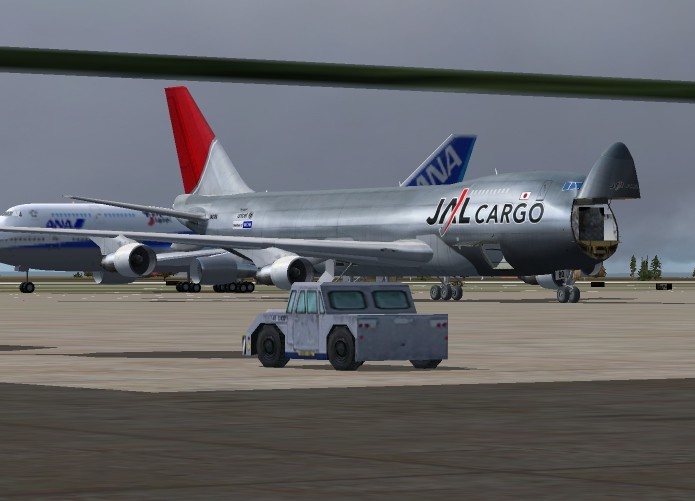 Boeing 747-200F Japan Airlines Cargo Fs2004 This Is Repainted Textures Of Jal Cargo Boeing