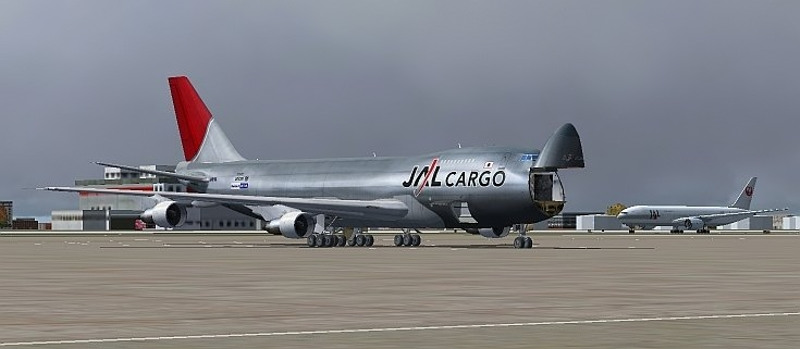 Boeing 747-200F Japan Airlines Cargo Fs2004 This Is Repainted Textures Of Jal Cargo Boeing