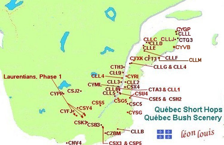 Qsh9_41 Miguasha Airfield, Gaspé Peninsula, Québec, Cllm Québec Short Hops For Fs2004 It S