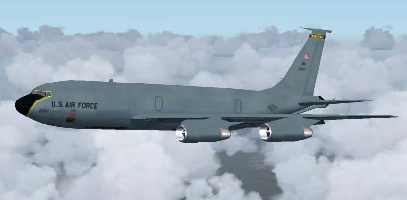 Fs2002/Fs2004 Kc-135E Stratotanker V1.8 Model Build In Gmax, With Pennsylvania Air Nationa