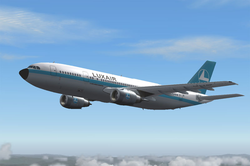Fs2004 Stewart-Global Aircraft Airbus A300B4-200 The New Addition To The Sga Fleet, The Ai