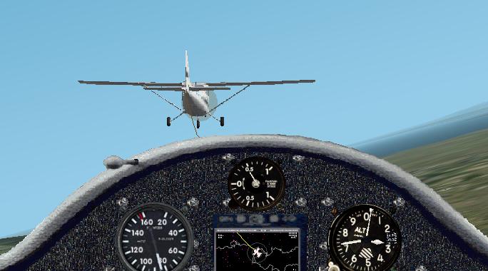 Fs2002 Option To Simulate Sailplane/Glider Towing By Using The Msfs Default Cessna 172 — 1