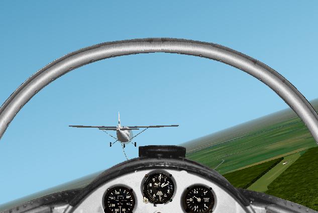 Fs2002 Option To Simulate Sailplane/Glider Towing By Using The Msfs Default Cessna 172